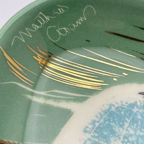 Matthew Adams Signed Plate Igloo Alaska Numbered #163 Hard to Find EUC - Picture 2 of 6